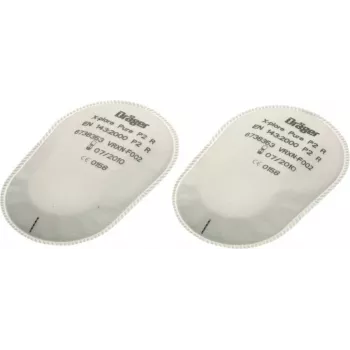 Filtre à particules à baïonnette Dräger X-plore Pad P3 R avec boîtier, pack de 2 6738011