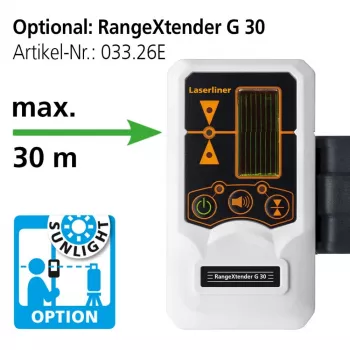 Laserliner SmartCross-Laser GX niveau laser à lignes croisées, portée 40 m 036.730E