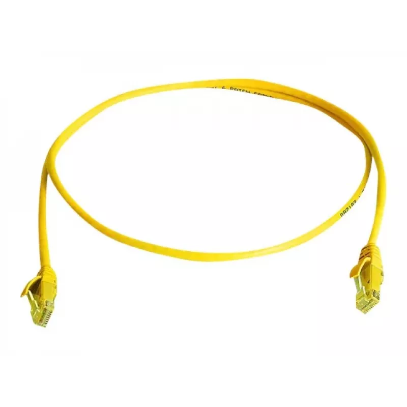 TELEGÄRTNER L00000A0295 câble patch Cat6 U/UTP jaune 1 m