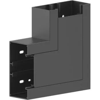 GGK BR 60x130/80-FW angle plat 60x130/80 RAL 9005 PVC 18351