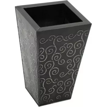 EUROPALMS cache-pot en zinc, à motifs, 31 cm 83059553