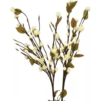 Arche de camélias EUROPALMS avec LED, blanc, 50 cm 83330310