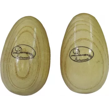 Egg shaker en bois Dimavery, 2 pièces, naturel 26055335