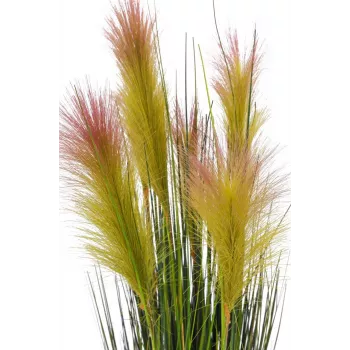 EUROPALMS herbe à plumes artificielle, rosé, 90 cm 82505865