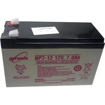 Batterie rechargeable étanche au plomb-acide ACCESSORY 12 V 7 Ah (13106993)