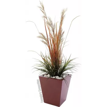 Sphère décorative EUROPALMS Leichtsinn Basic-50, rouge, brillante 83011868