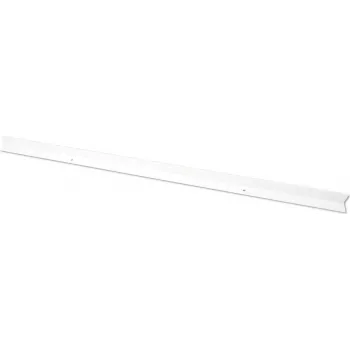 Rail de plafond EUROPALMS pour séparateur de pièce 124 cm argent 83313415