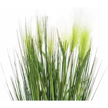 EUROPALMS herbe à plumes plante artificielle, blanche, 60 cm 82505864