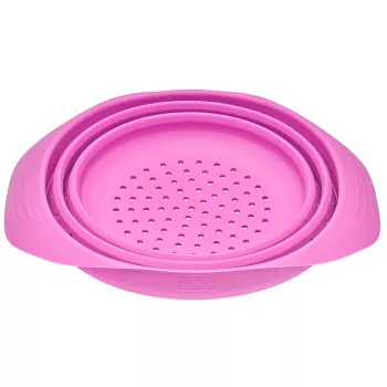 LURCH passoire pliable raisin 24 cm silicone avec base PP 210286