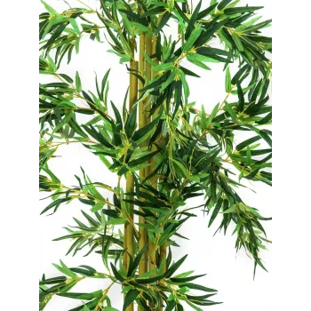 EUROPALMS bambou artificiel à tiges multiples, 150 cm 82509235