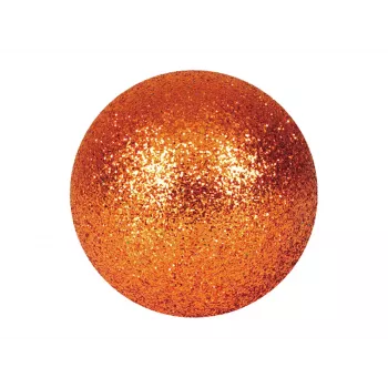 Boule décorative EUROPALMS 3,5 cm, cuivre, pailletée, 48 pièces (8350129K)