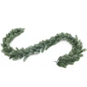 Guirlande de sapin enneigée EUROPALMS, PE, 180 cm 83500403