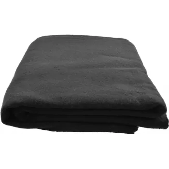 Tissu molleton EUROPALMS noir 300x100 cm (8331206A)