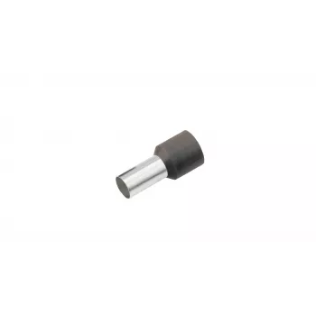 Embout de fil Cimco 187119 1,5 mm² partiellement isolé noir 100 pièces