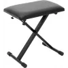 Banc de clavier pliable Dimavery KEB-1, réglable en hauteur, rembourré, noir