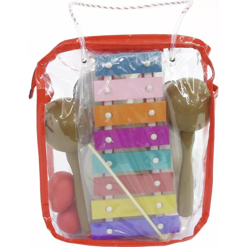 Ensemble de percussions Dimavery Percussion-Set III multicolore 26056620