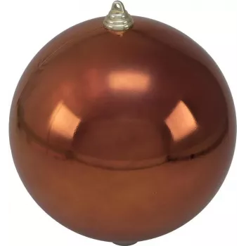 Boule décorative EUROPALMS 20 cm, cuivre (8350126D)