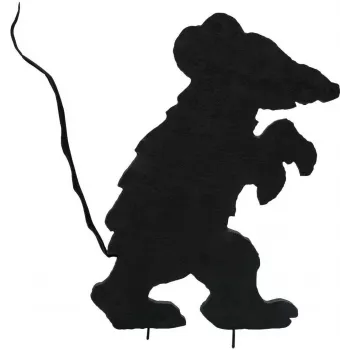 Silhouette souris EUROPALMS, 56 cm 83505004