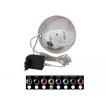 EUROPALMS LED Snowball 15 cm, doré 83501245