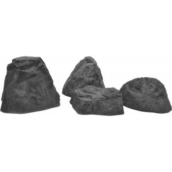 EUROPALMS rocher décoratif celtique en fibre de verre pierre artificielle 50x40x30 cm gris/marron 83313230