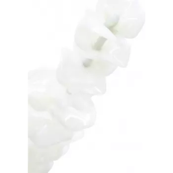 EUROPALMS plante artificielle eucalyptus Crystal, blanc, 81 cm, lot de 12 82600202