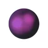 EUROPALMS boule décorative 3,5 cm, violette, métallisée, pack de 48 8350129E