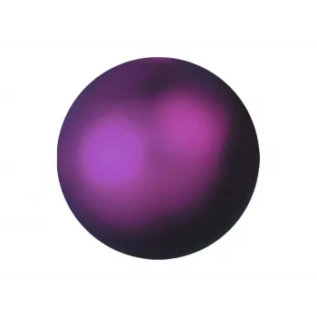 EUROPALMS boule décorative 3,5 cm, violette, métallisée, pack de 48 8350129E