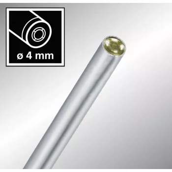 Laserliner FixView sonde endoscope caméra 4 mm de diamètre 400 mm de longueur éclairage LED mise au point manuelle (082.209A)