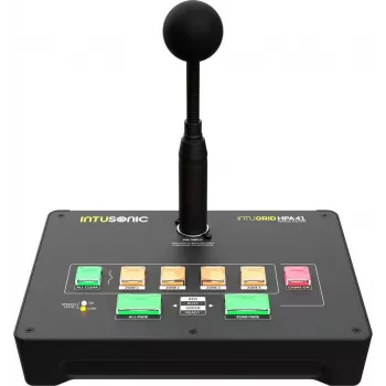 INTUSONIC HPA41 station de microphone de paging 4 zones 12604192