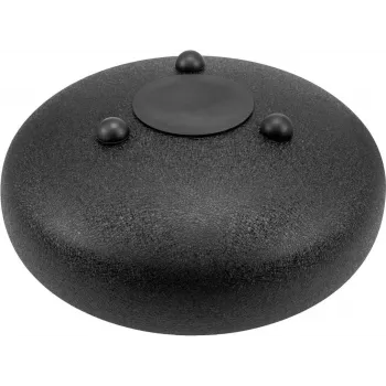 DIMAVERY TD-12 steel tongue drum, 12 notes, ré majeur, noir 26058338
