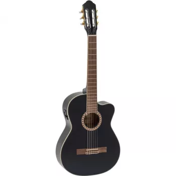 Guitare classique DIMAVERY CN-600E, noire 26235007