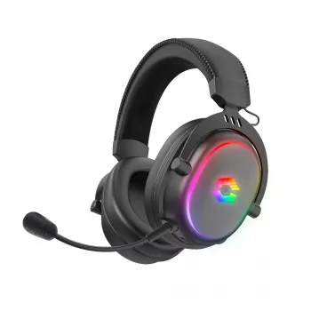 Casque gaming stéréo sans fil RGB SPEEDLINK CONUX – pour PC/PS5/PS4/Xbox Series X/S/Switch2/Switch/OLED/Lite, noir (SL-860101-BK)