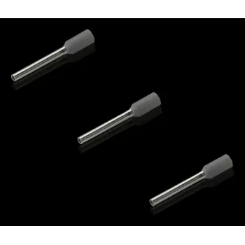 Embout de fil isolé Rittal 4050752 0,14 mm² gris 500 pièces