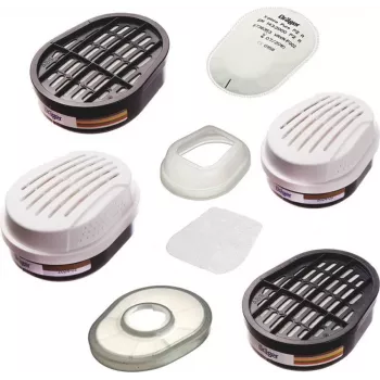 Dräger X-plore filtre combiné baïonnette A1B1E1K1 Hg P3 RD (pack de 2) 6738817