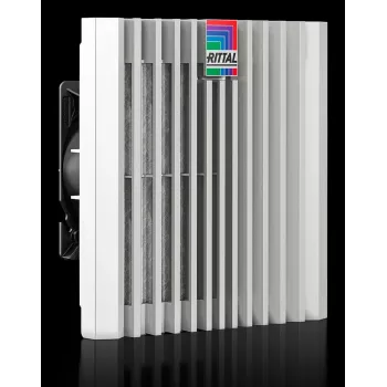 Rittal Blue e+ ventilateur filtrant CEM 100/115 m³/h RAL 7035 3239810