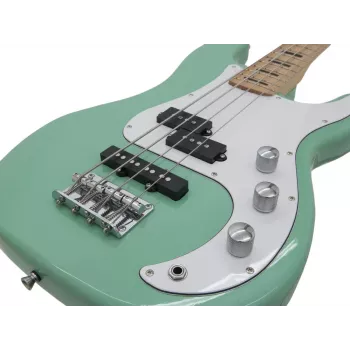 DIMAVERY PB-500 Basse électrique, Surf Green 26221377