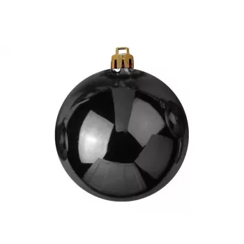 Sphère décorative EUROPALMS 20 cm, noir 83501273