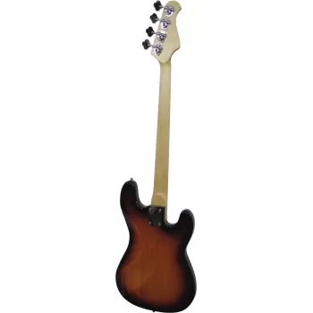 DIMAVERY PB-320 Basse électrique LH, sunburst (26221035)