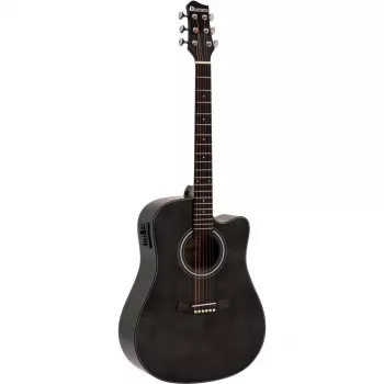 Guitare acoustique Dimavery STW-90 Dreadnought, Vintage Black 26245082