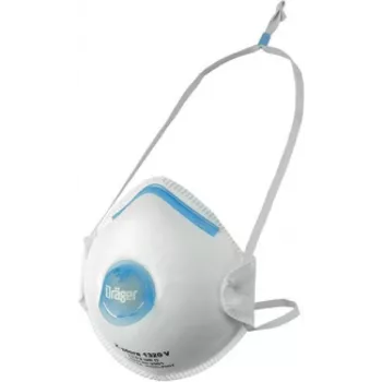 Masque respiratoire à particules Dräger X-plore 1320 FFP2 V NRD avec valve (pack de 10) (3951214)