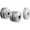 Filtre à particules Dräger Rd40 P3 R D 1140, incinérable, EN 143 6738932
