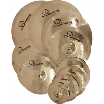 Cymbale ride Dimavery DBMR-922 22 pouces, bronze B20, finition brillante, martelée à la main, medium-heavy 26022869