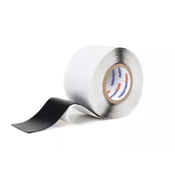 Ruban auto-amalgamant HellermannTyton HTAPE-POWER 670-VM-PVC/IIR-BK 3 m x 100 mm noir 711-00304