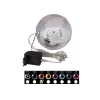 Boule de neige LED EUROPALMS 15 cm, rouge 83501243