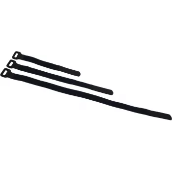 Attache-câble auto-agrippante ACCESSORY BS-1 25 x 300 mm noire, pack de 10 30006031