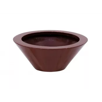 EUROPALMS Leichtsin Bowl-15 Red Glossy Decorative Bowl 83011823
