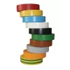 Assortiment de manchons de repérage en PVC HellermannTyton Helagrip, 10 rouleaux, diamètre intérieur 15 mm, longueur 10 m, multicolore (10 couleurs) 710-00146