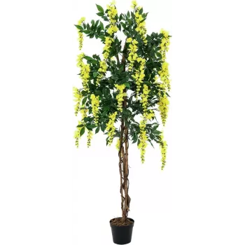 EUROPALMS plante artificielle Golden Rain Tree, jaune, 180 cm 82507116