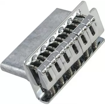 Chevalet Dimavery pour modèles ST, chevalet tremolo chrome 26300244