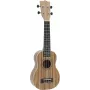 DIMAVERY UK-400 ukulélé soprano en bois de zèbre 26255831